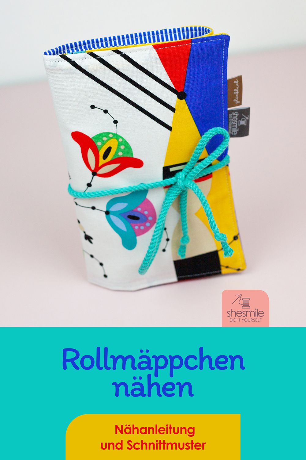 Ein Rollmäppchen "RollPack" als Stifterolle nähen
