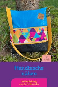 Handtasche ZipKram - Nähanleitung und Schnittmuster von shesmile