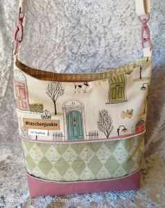Handtasche ZipKram - Nähanleitung und Schnittmuster von shesmile DIY