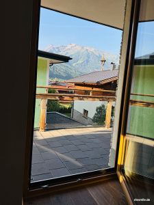Blick aus der Wohnküche