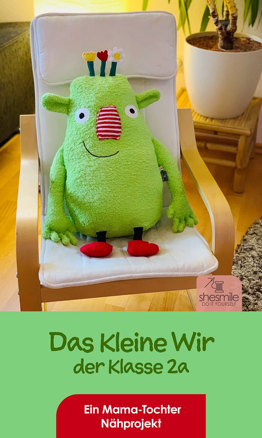 Wir nähen ein Kleines Wir für die Klasse 2a der Jahnschule