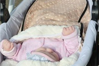"Kinderwagenfußsack Wetterwarm" (Nähanleitung mit Schnittmuster von Fräulein An)