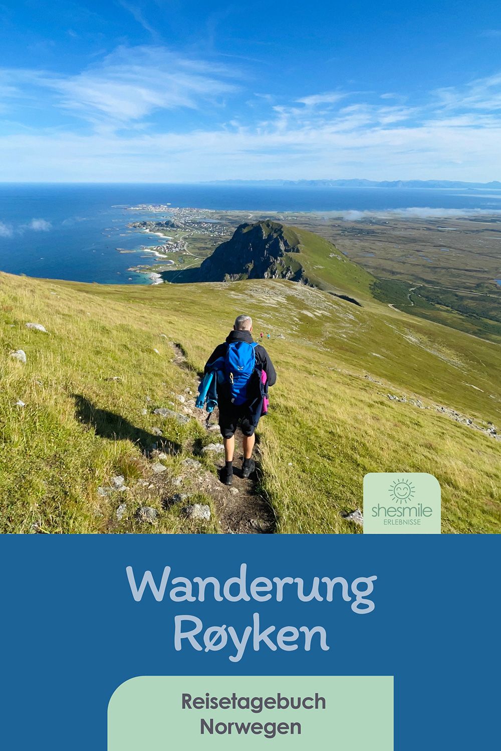 Røyken - Wandern mit Kindern bei Andenes (Norwegen)