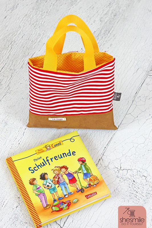 Eine Taschilo-Tasche für das Conni Freundebuch meiner Tochter