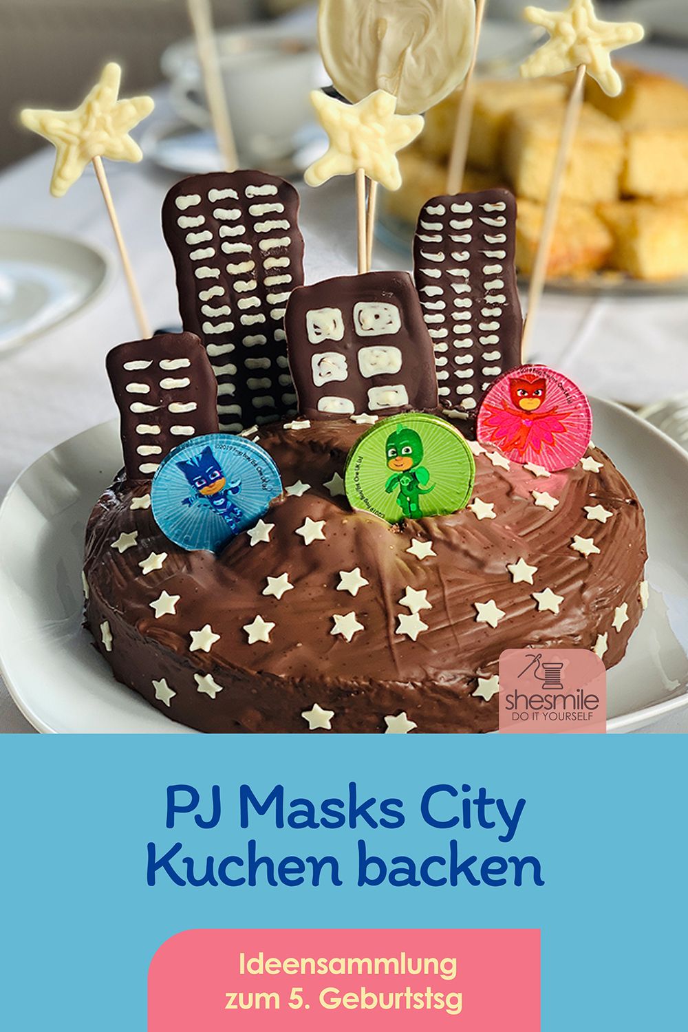 Eine spannende PJ Masks Party zum 5. Geburtstag!