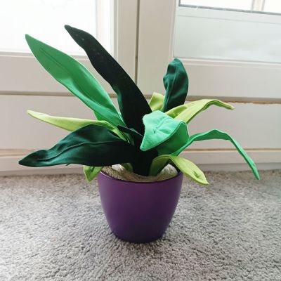 "Ist diese diese Pflanze künstlich?" "Natürlich." "Natürlich oder künstlich?" "Natürlich künstlich!" Nein, genäht ist sie 😁 Nach dem Schnittmusters Frieda Flowers von shesmile DIY.