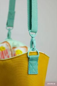 Handtasche ZipKram - Nähanleitung und Schnittmuster von shesmile DIY