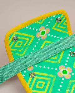 Taschenorganizer KittelKram als Gürteltasche oder Umhängetasche nähen