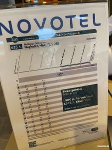 Flughafen Shuttle Novotel München