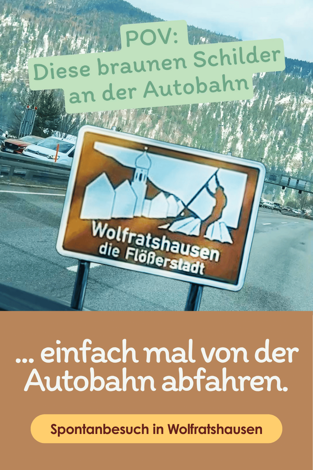 Wolfratshausen die Flößerstadt - Einfach mal von der Autobahn abfahren