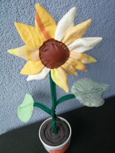 FriedaFlower Sonnenblume genäht von Mona @tysjamona - Schnittmuster von shesmile DIY
