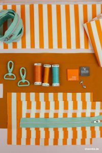 Handtasche ZipKram - Nähanleitung und Schnittmuster von shesmile DIY