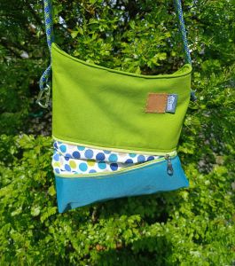 Handtasche ZipKram - Nähanleitung und Schnittmuster von shesmile DIY