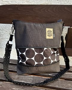 Handtasche ZipKram genäht von  Cornelia Bardt (Piratennaht) -  Schnittmuster und Nähanleitung von shesmile DIY