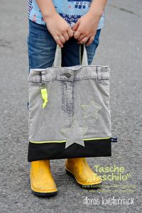 Stofftasche Taschilo, eine kostenlose Nähanleitung von shesmile DIY.