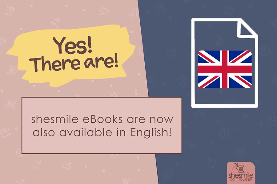 Gibt es shesmile Anleitungen auch in englisch?
