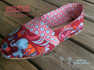 Espadrilles "Sommerliebe" (Kostenlose Nähanleitung mit Schnittmuster)