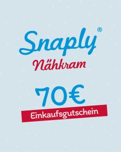 1x ein 70€ Einkaufsgutschein bei Snaply
