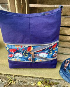 Handtasche ZipKram - Nähanleitung und Schnittmuster von shesmile DIY