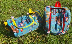 Sporttasche BigKlappAuf und Rucksack KlapPack genäht von Sabina, Schnittmuster und Nähanleitung von shesmile DIY