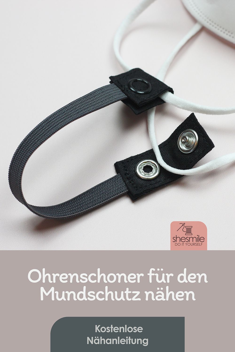 Ohrenschoner für den Mundschutz (Kostenlose Nähanleitung)