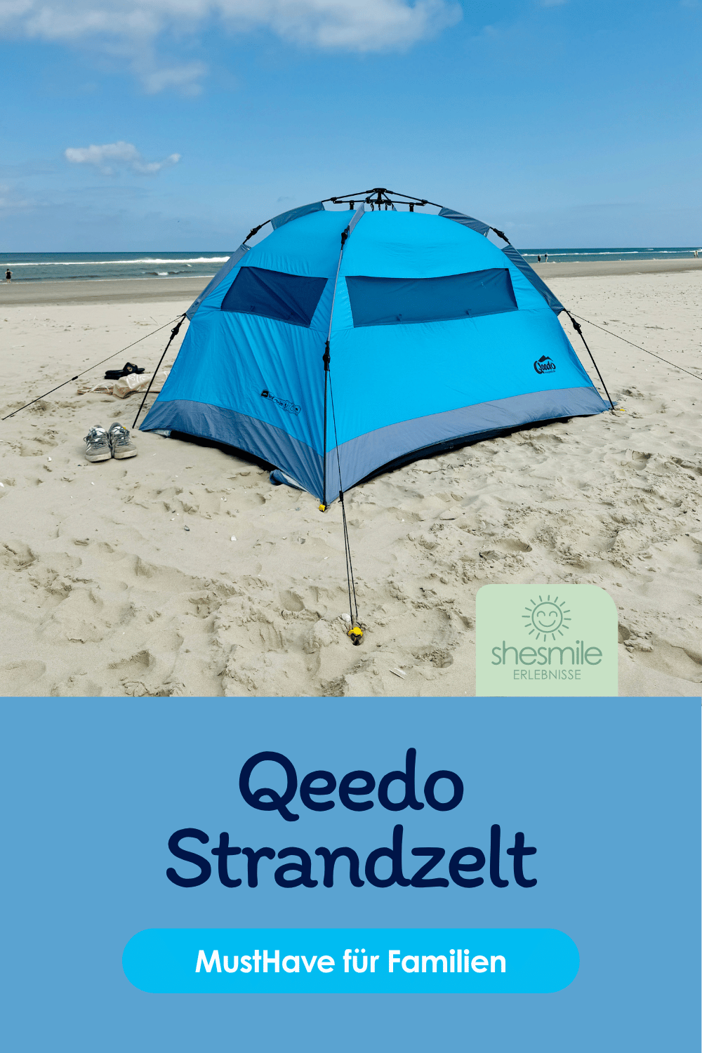 Ein Strandtag auf Juist? Nicht ohne Neoprenanzüge und Strandzelt!