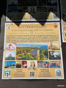Burgruine Wittinghausen (Vítkův Hrádek)