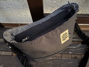 Handtasche ZipKram genäht von  Cornelia Bardt (Piratennaht) -  Schnittmuster und Nähanleitung von shesmile DIY