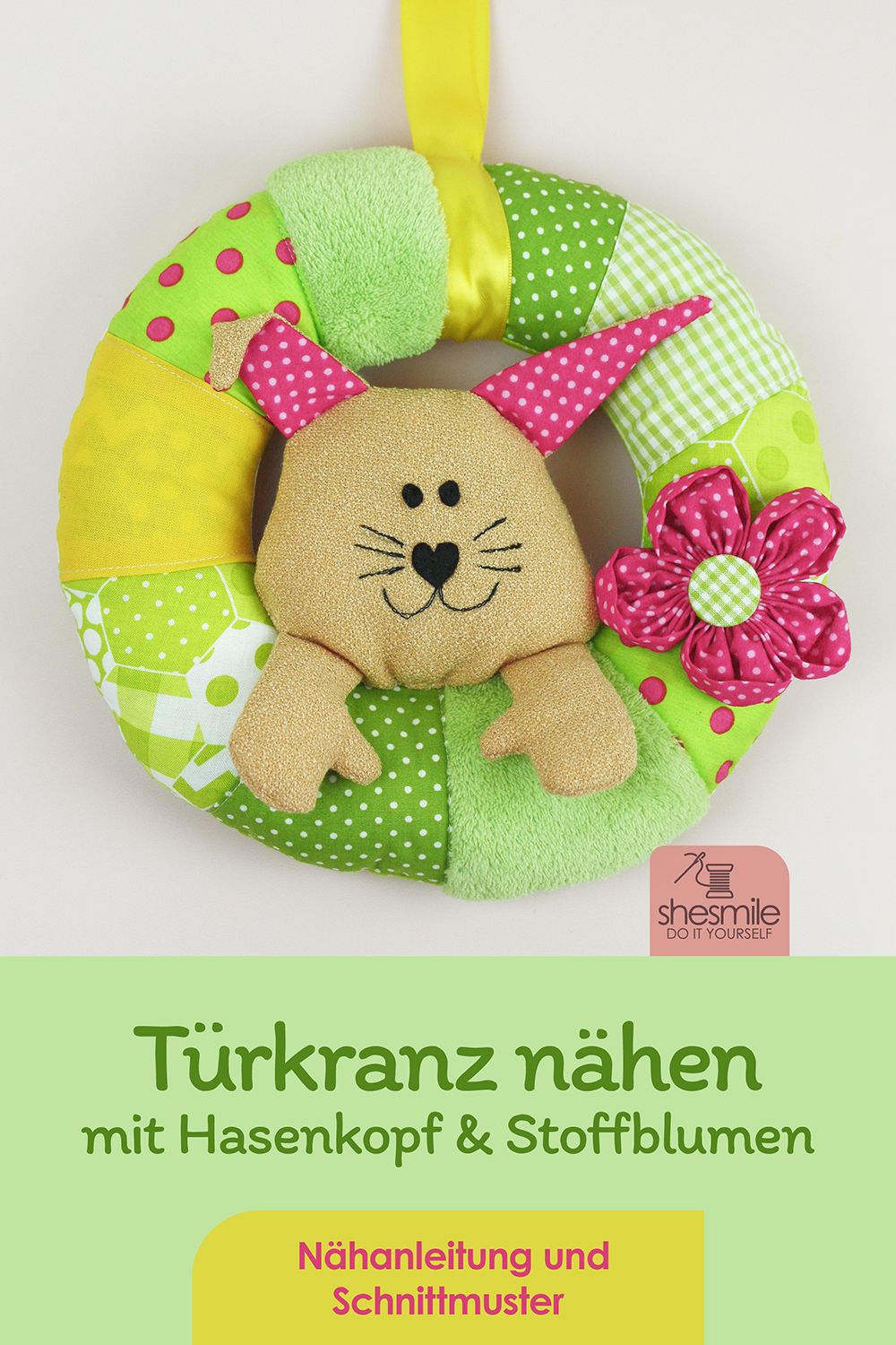 Türkranz aus Stoff (Nähanleitung und Schnittmuster)