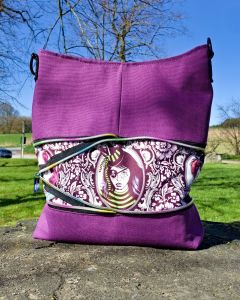 Handtasche ZipKram - Nähanleitung und Schnittmuster von shesmile DIY
