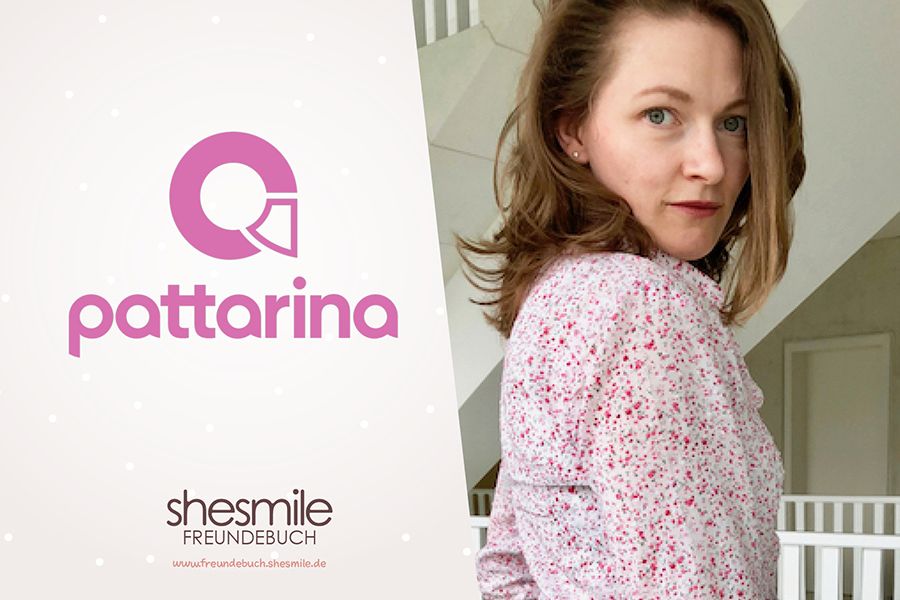 Nora Baum ist ein neugieriger und netter Nähnerd! Pattarina ist die App, mit der man Schnittmuster direkt vom Handy auf den Stoff übertragen kann! Ein Freundebuch-Eintrag bei shesmile DIY.