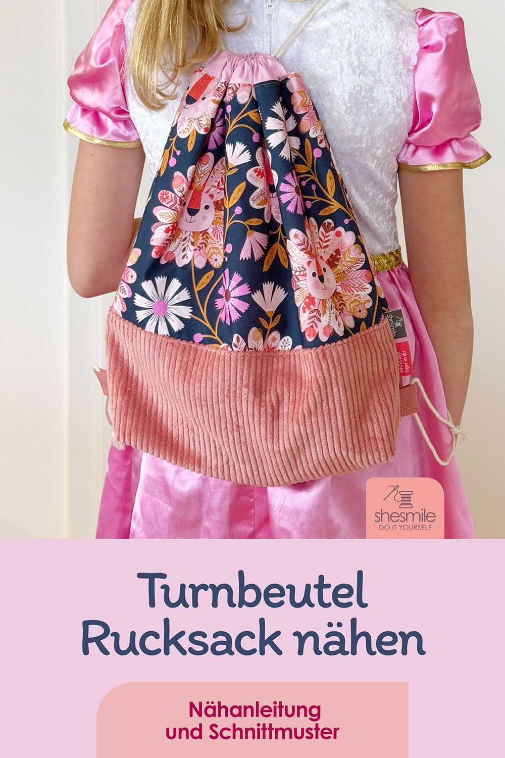 Turnbeutel Hanno - Jetzt mit Schnittmuster und neuem Design