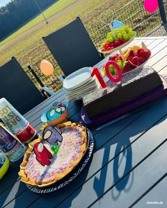 Among Us Party zum 10. Geburtstag