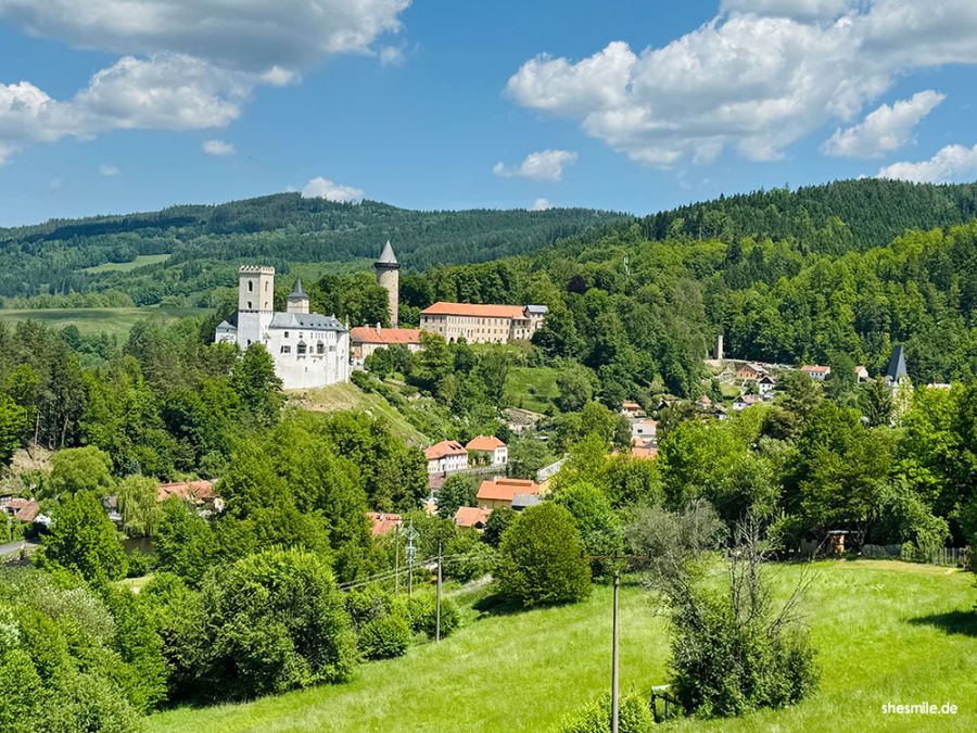 Ein Wochenende in Tschechien: Südböhmen, Oberplan (Horní Planá), Dobrá Voda, Krumau (Český Krumlov), Lipno Stausee und Burg Rosenberg (Rožmberk nad Vltavou)