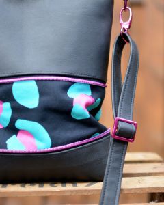 Handtasche ZipKram - Nähanleitung und Schnittmuster von shesmile DIY