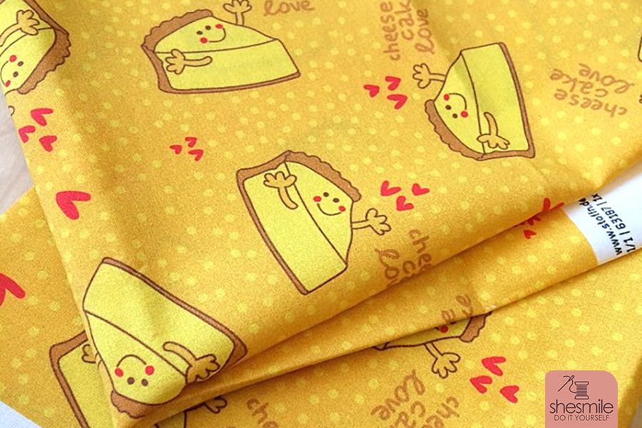 "Käsekuchen Liebe" mein erster eigener Stoff von Stoffn
