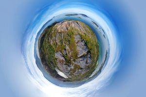 Mini Planeten Foto erstellen! Mit der Drohne DJI Mini 2 und Photoshop