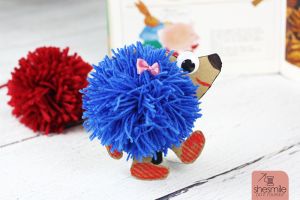 Wir basteln einen Laufigel (Jahrbuch für Kinder 1991) Bastelanleitung