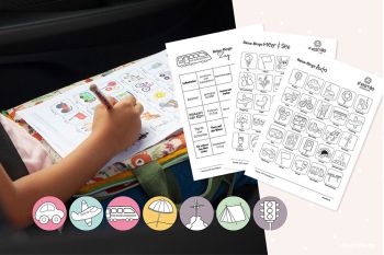 Reise-Bingo für Kinder (Druckvorlage & Spielideen)