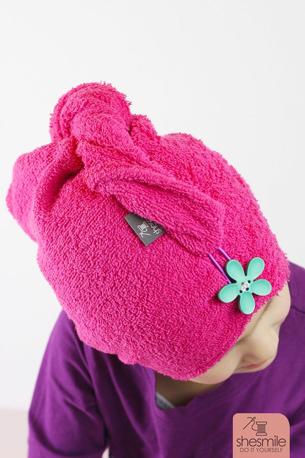 Mama-Tochter-Nähzeit mit dem Haartrockentuch TinaTurban!