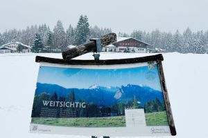 Kramerplateauweg - Winterwanderung zum 50. Geburtstag in Garmisch