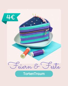 Schnittmuster des Monats - Kuchen aus Stoff "TortenTraum"