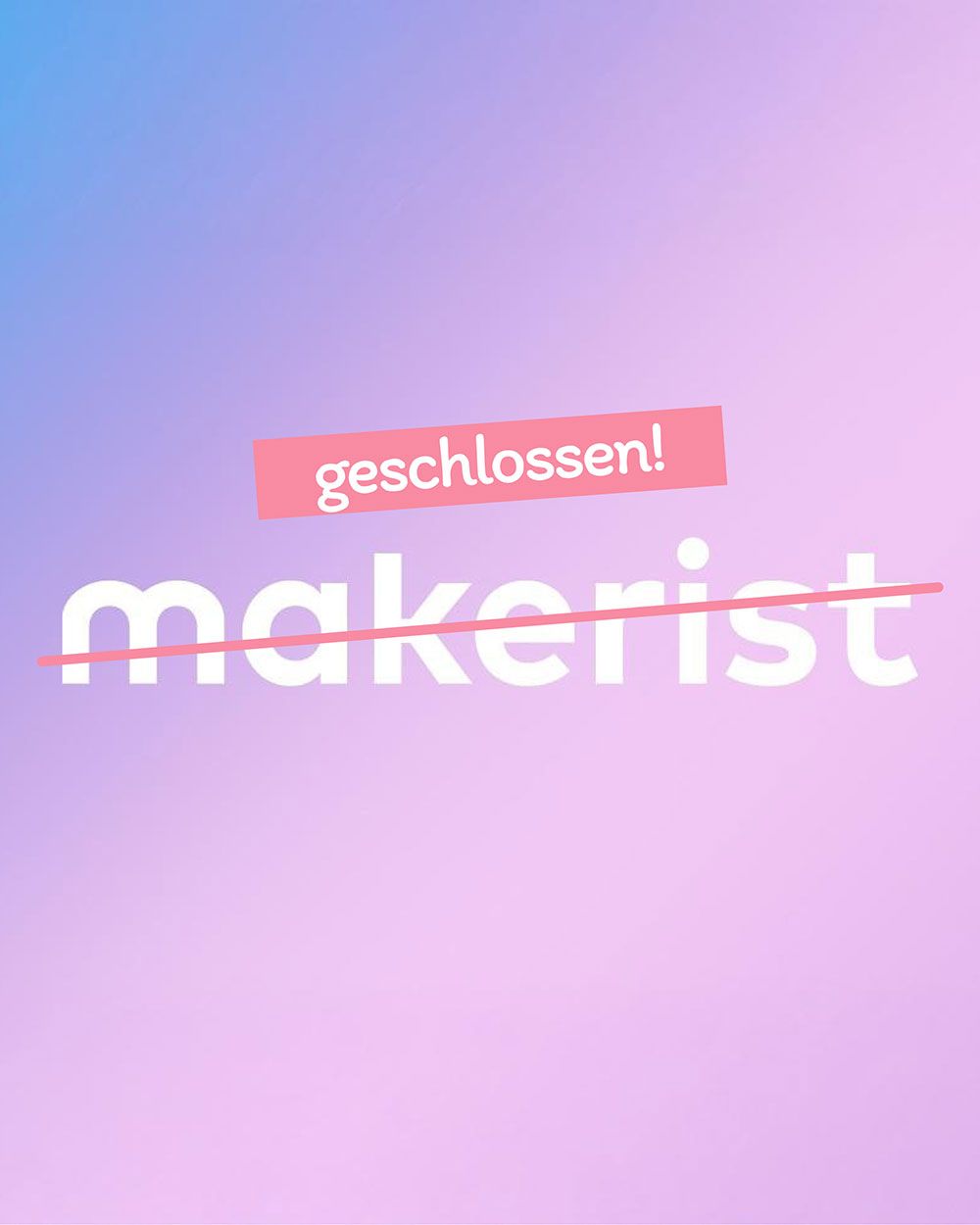 Makerist schließt - Was du als shesmile Kundin jetzt wissen musst