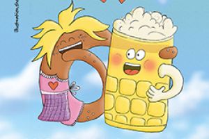 Auf a friedliche Wies'n (Eine Illustration von shesmile)