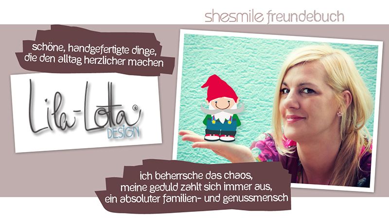 Freundebuch-Eintrag: Sandra Prüßmeier von Lila-lotta