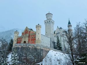 Schloss Neuschwanstein im Winter