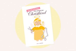Türschild "Zutritt Verboten: Hier arbeitet das Christkind" (Kostenlose Druckvorlage)