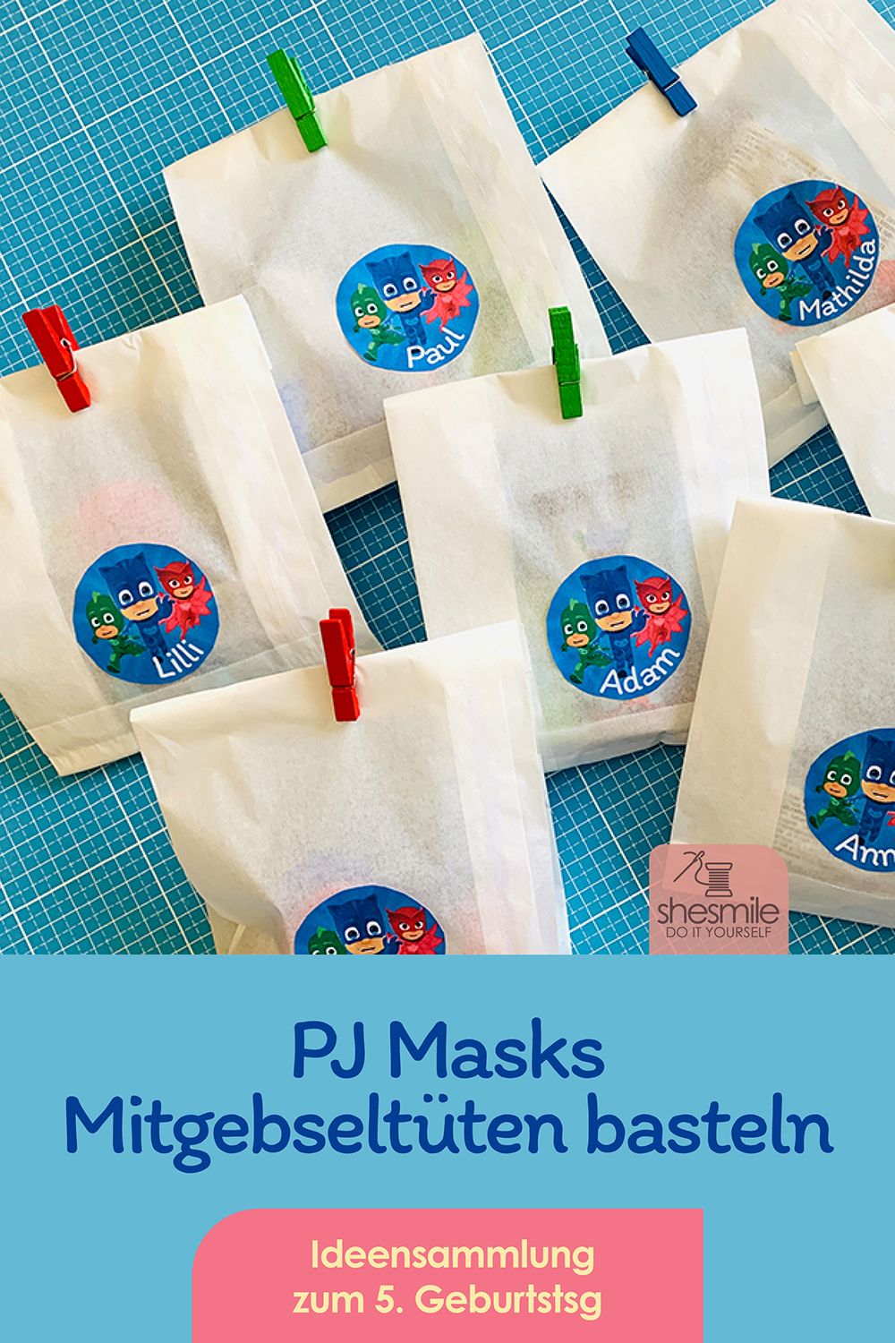 Eine spannende PJ Masks Party zum 5. Geburtstag!