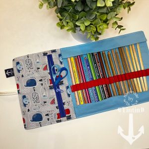 Rollmäppchen "RollPack" (Nähanleitung und Schnittmuster)