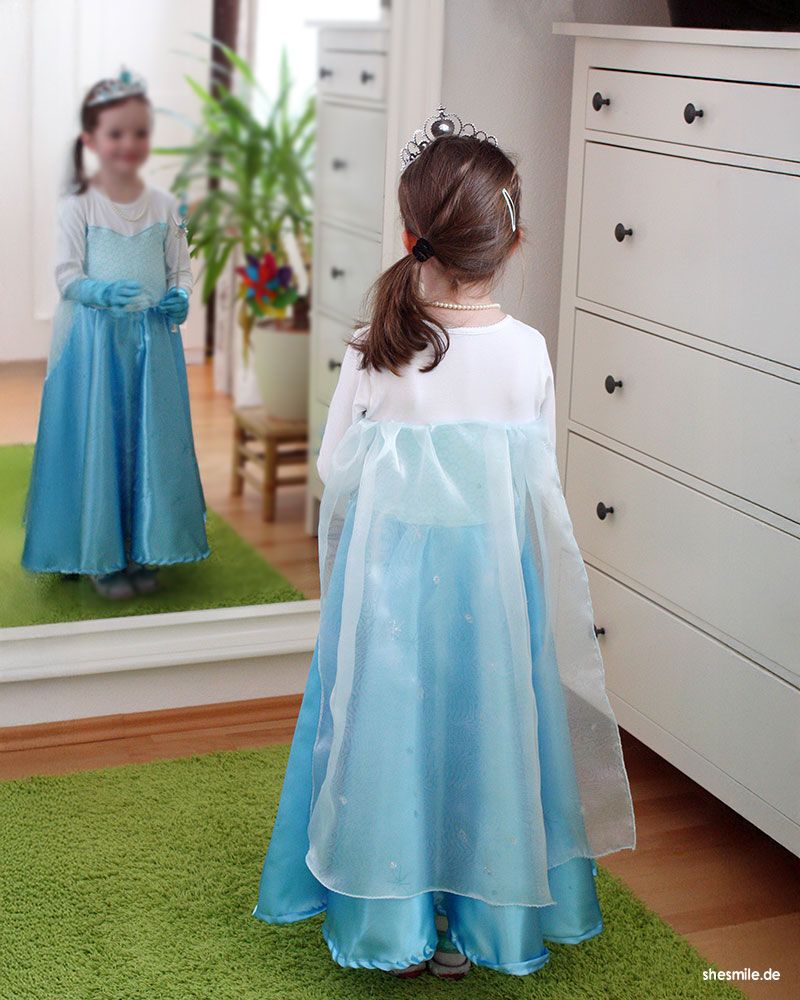 Kostüm "Prinzessin" (Kosenlose Upcycling-Nähanleitung für alle Größen)